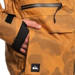 Quiksilver Men's S Carlson Stretch Quest Jacket 9 Quiksilver Men's S Carlson Stretch Quest Jacket -Sport Ski Equipment fw23 quiksilver menscarlsonstretchquestjacket buckthornbrownfadeoutcamo 5