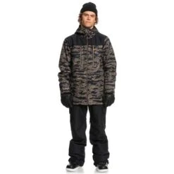 Quiksilver Men's Fairbanks Jacket 17 Quiksilver Men's Fairbanks Jacket -Sport Ski Equipment fw23 quiksilver mensfairbanksjacket grapeleaftigercamo 3