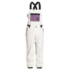 Quiksilver Men's Fly High Bib -Sport Ski Equipment fw23 quiksilver mensflyhighbib snowwhite 3