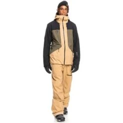 Quiksilver Men's Forever Stretch Gore-Tex Jacket -Sport Ski Equipment fw23 quiksilver mensforeverstretchgoretexjacket tannin 3