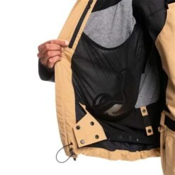 Quiksilver Men's Forever Stretch Gore-Tex Jacket -Sport Ski Equipment fw23 quiksilver mensforeverstretchgoretexjacket tannin 4