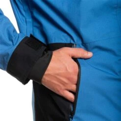 Quiksilver Men's T Rice Gore Infinium Jacket -Sport Ski Equipment fw23 quiksilver menstricegoreinfiniumjacket brightcobalt 4