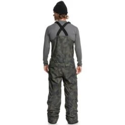 Quiksilver Men's Utility Bib 27 Quiksilver Men's Utility Bib -Sport Ski Equipment fw23 quiksilver mensutilitybib trueblackfadeoutcamo 2