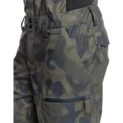 Quiksilver Men's Utility Bib 31 Quiksilver Men's Utility Bib -Sport Ski Equipment fw23 quiksilver mensutilitybib trueblackfadeoutcamo 6