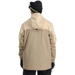 Spyder Men's All Out Anorak -Sport Ski Equipment fw23 spyder mensalloutanorak timberwolf 2