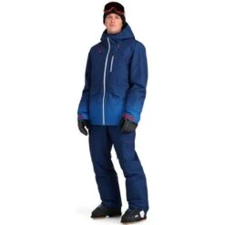 Spyder Men's Anthem GTX Insulated Jacket -Sport Ski Equipment fw23 spyder mensanthemgtxinsulatedjacket fadedgeocollegiate 3