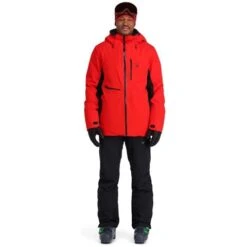 Spyder Men's Avid Jacket -Sport Ski Equipment fw23 spyder mensavidjacket volcanoblack 3