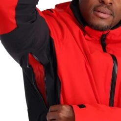 Spyder Men's Avid Jacket -Sport Ski Equipment fw23 spyder mensavidjacket volcanoblack 4