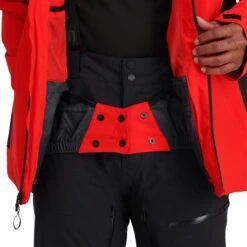 Spyder Men's Avid Jacket -Sport Ski Equipment fw23 spyder mensavidjacket volcanoblack 5