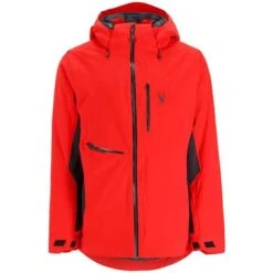 Spyder Men's Avid Jacket -Sport Ski Equipment fw23 spyder mensavidjacket volcanoblack 7