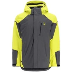 Spyder Men's Copper GTX Jacket -Sport Ski Equipment fw23 spyder menscoppergtxjacket ebonycitron 4