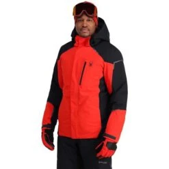 Spyder Men's Copper GTX Jacket -Sport Ski Equipment fw23 spyder menscoppergtxjacket volcano 1