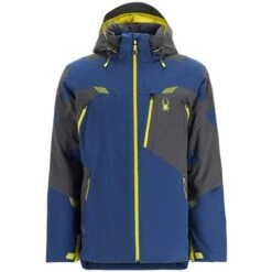 Spyder Men's Leader Jacket -Sport Ski Equipment fw23 spyder mensleadergtxjacket abysscitron 7