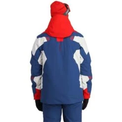 Spyder Men's Leader Jacket -Sport Ski Equipment fw23 spyder mensleadergtxjacket abyssvolcano 2