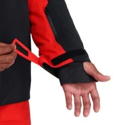 Spyder Men's Monterosa GTX Jacket -Sport Ski Equipment fw23 spyder mensmonterosagtxjacket blackvolcano 6