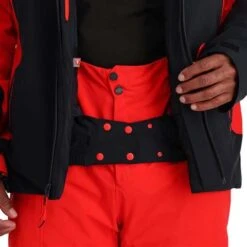 Spyder Men's Monterosa GTX Jacket -Sport Ski Equipment fw23 spyder mensmonterosagtxjacket blackvolcano 7