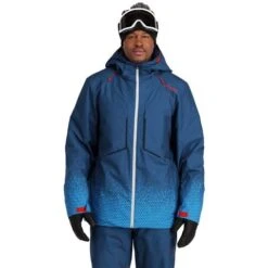 Spyder Men's Primer Jacket -Sport Ski Equipment fw23 spyder mensprimerjacket fadedgeocollegiate 1