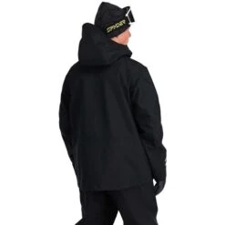 Spyder Men's Sanction Jacket -Sport Ski Equipment fw23 spyder menssanctionjacket black 2