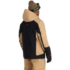 Spyder Men's Seventy - Eight Jacket -Sport Ski Equipment fw23 spyder mensseventyeightjacket blacktannin 2