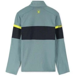 Spyder Men's Speed Full Zip Fleece Jacket -Sport Ski Equipment fw23 spyder mensspeedfullzipfleecejacket tundracitron 2
