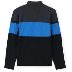 Spyder Men's Speed Half Zip Fleece Jacket -Sport Ski Equipment fw23 spyder mensspeedhalfzipfleecejacket blackcollegiate 2