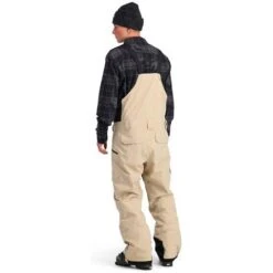 Spyder Men's Terrain Bib -Sport Ski Equipment fw23 spyder mensterrainbib safari 2