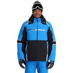 Spyder Men's Titan GTX Jacket -Sport Ski Equipment fw23 spyder menstitangtxjacket collegiateblack 1