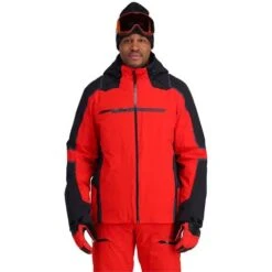 Spyder Men's Titan GTX Jacket -Sport Ski Equipment fw23 spyder menstitangtxjacket volcanoblack 1