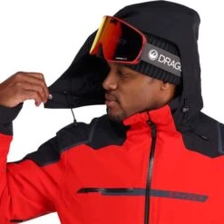 Spyder Men's Titan GTX Jacket -Sport Ski Equipment fw23 spyder menstitangtxjacket volcanoblack 6