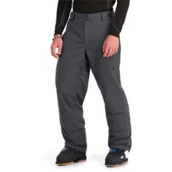 Spyder Men's Traction Pant -Sport Ski Equipment fw23 spyder menstractionpant ebony 1