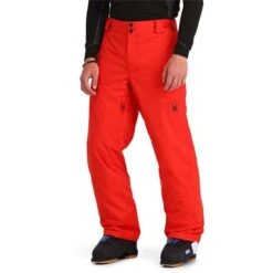 Spyder Men's Traction Pant -Sport Ski Equipment fw23 spyder menstractionpant volcano 1