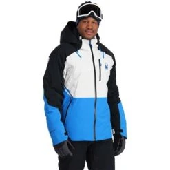 Spyder Men's Vanqysh GTX Jacket - 2023 Model 26 Spyder Men's Vanqysh GTX Jacket - 2023 Model -Sport Ski Equipment fw23 spyder mensvanqyshgtxjacket glaciercollegiate 1