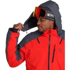 Spyder Men's Vanqysh GTX Jacket - 2023 Model 36 Spyder Men's Vanqysh GTX Jacket - 2023 Model -Sport Ski Equipment fw23 spyder mensvanqyshgtxjacket volcanoebony 5
