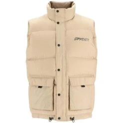 Spyder Men's Windom Down Insulated Jacket -Sport Ski Equipment fw23 spyder menswindomdowninsulatedvest safari 3