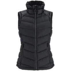 Spyder Women's Timeless Down Vest -Sport Ski Equipment fw23 spyder womenstimelessdownvest black 3