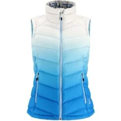 Spyder Women's Timeless Down Vest -Sport Ski Equipment fw23 spyder womenstimelessdownvest defrostcollegiate 3