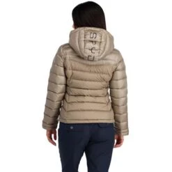Spyder Women's Timeless Hoodie Down Jacket -Sport Ski Equipment fw23 spyder womenstimelesshoodiedownjacket cashmere 2