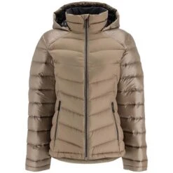Spyder Women's Timeless Hoodie Down Jacket -Sport Ski Equipment fw23 spyder womenstimelesshoodiedownjacket cashmere 3