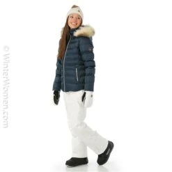 Sunice Women's Fiona Jacket With Real Fur 18 Sunice Women's Fiona Jacket With Real Fur -Sport Ski Equipment fw23 sunice womensfionajacketrealfur midnight model2