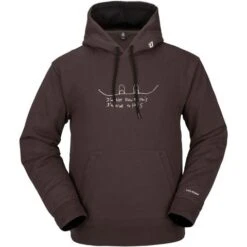 Volcom Men's D.I. Fleece -Sport Ski Equipment fw23 volcom mensdifleece brown 1