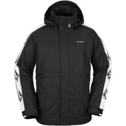 Volcom Men's Iconic Stone Ins Jacket -Sport Ski Equipment fw23 volcom mensiconicstoneinsulatedjacket black 1