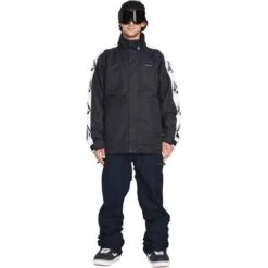 Volcom Men's Iconic Stone Ins Jacket -Sport Ski Equipment fw23 volcom mensiconicstoneinsulatedjacket black 3