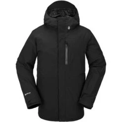 Volcom Men's L Ins Gore-Tex Jacket -Sport Ski Equipment fw23 volcom menslinsulatedgoretexjacket black 1