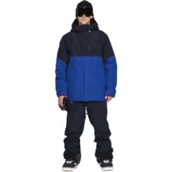 Volcom Men's L Ins Gore-Tex Jacket -Sport Ski Equipment fw23 volcom menslinsulatedgoretexjacket darkblue 3