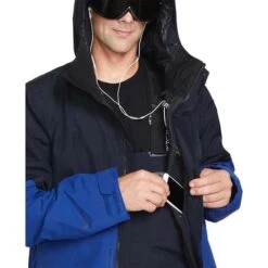 Volcom Men's L Ins Gore-Tex Jacket -Sport Ski Equipment fw23 volcom menslinsulatedgoretexjacket darkblue 6
