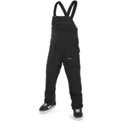 Volcom Men's Roan Bib Overall -Sport Ski Equipment fw23 volcom mensroanbiboverall black 1