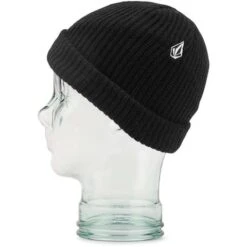 Volcom Sweep Lined Beanie -Sport Ski Equipment fw23 volcom sweeplinedbeanie black