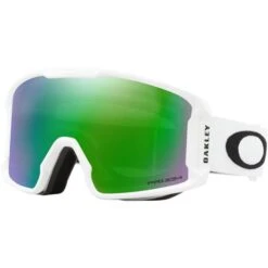 Oakley Prizm Line Miner XM Goggle -Sport Ski Equipment oakley prizm line miner xm goggle matte white prizm jade iridium
