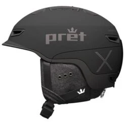Pret Helmets Fury X Helmet 5 Pret Helmets Fury X Helmet -Sport Ski Equipment pret furyx black side main 2223fw