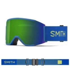 Smith Squad MAG Goggle -Sport Ski Equipment smi squad mag electric blue sun grn mir m0043199x99mk
